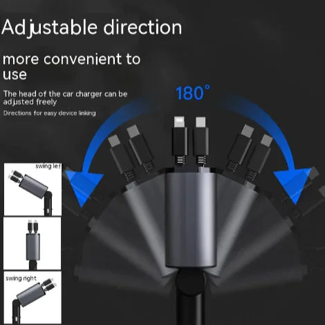 4-in-1 Car Fast Charger